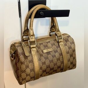 Gucci Small GG Crystal Joy Boston Bag